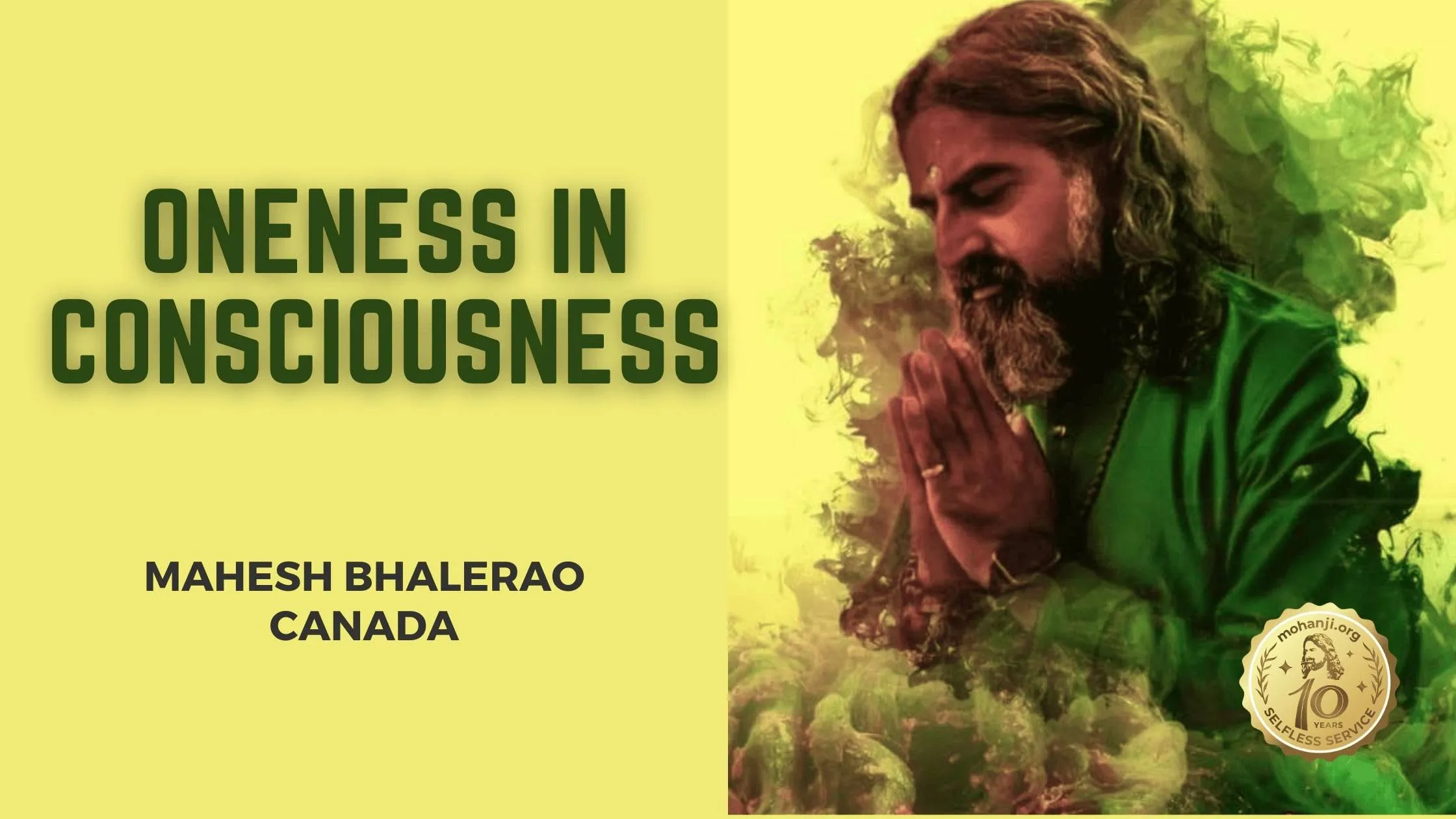 Oneness in Consciousness